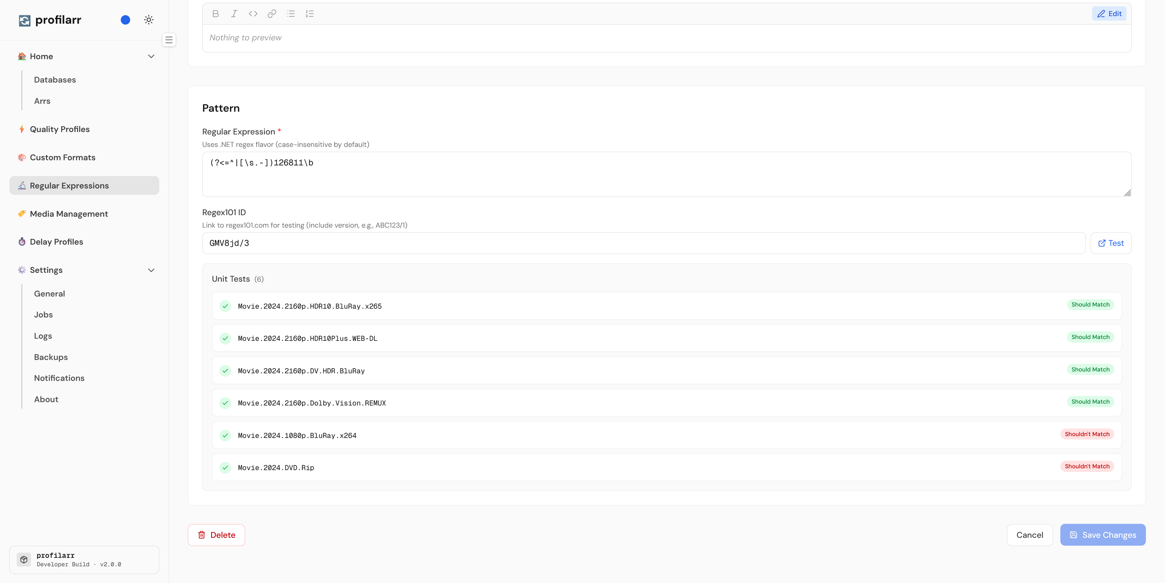 Regex 2.0